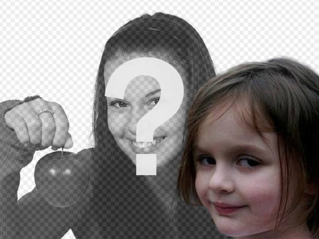 Fotomontaje con la niña pirómana, uno de los memes más populares de..