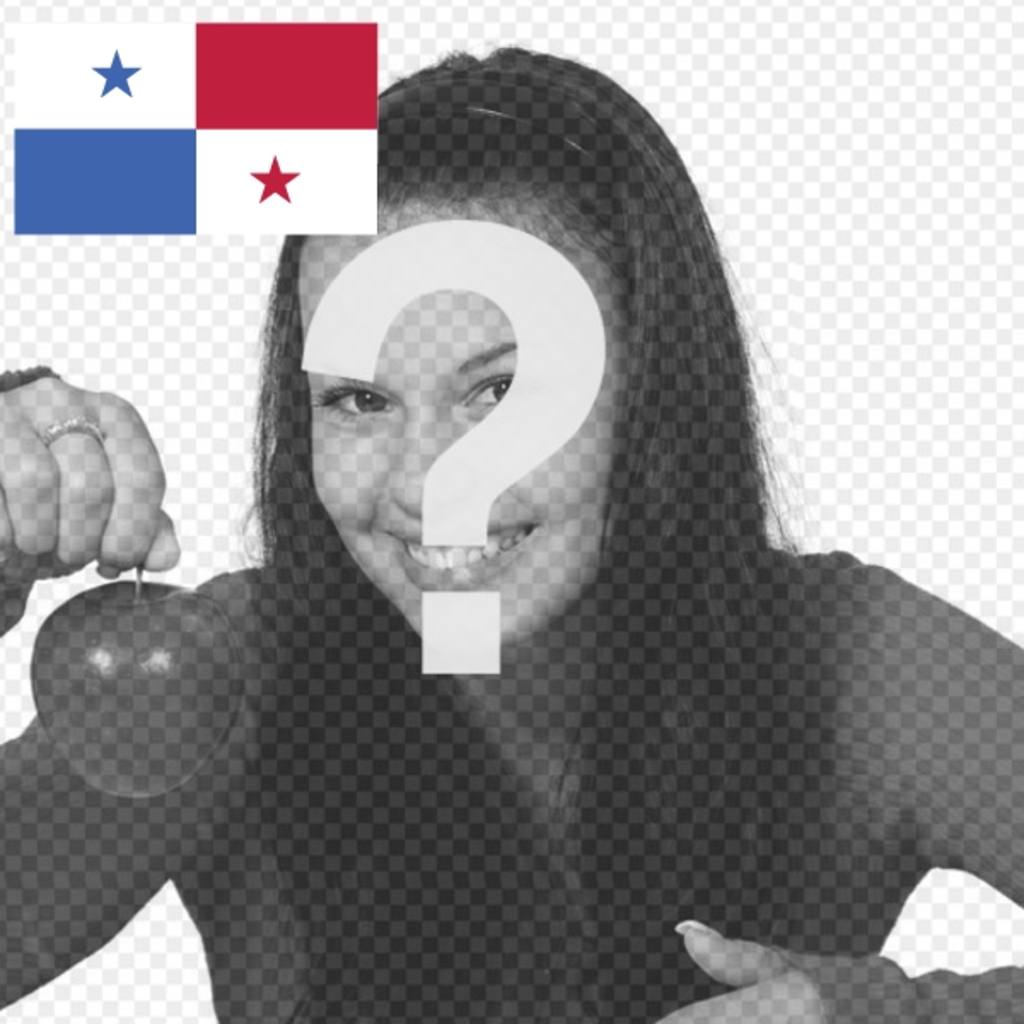Pon una bandera de Panamá en tu imagen de perfil de las redes sociales de manera gratuita y online. ..
