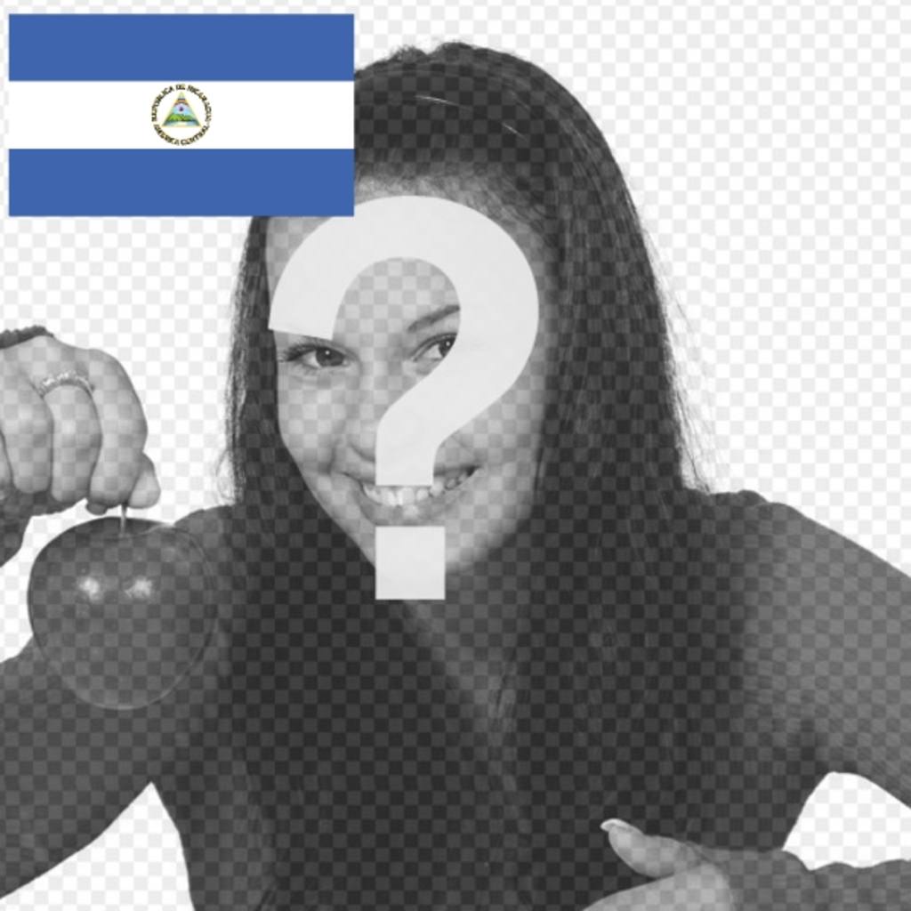 Añade la bandera de Nicaragua a tus fotos de Facebook y Twitter fácilmente. ..