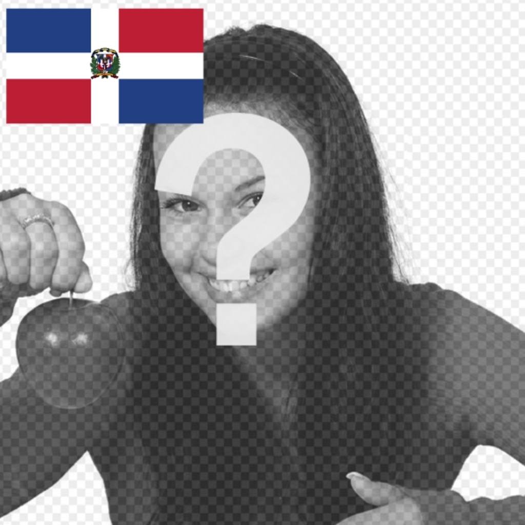 Bandera de la República Dominicana para colocar en tu avatar de Twitter o cualquier red..