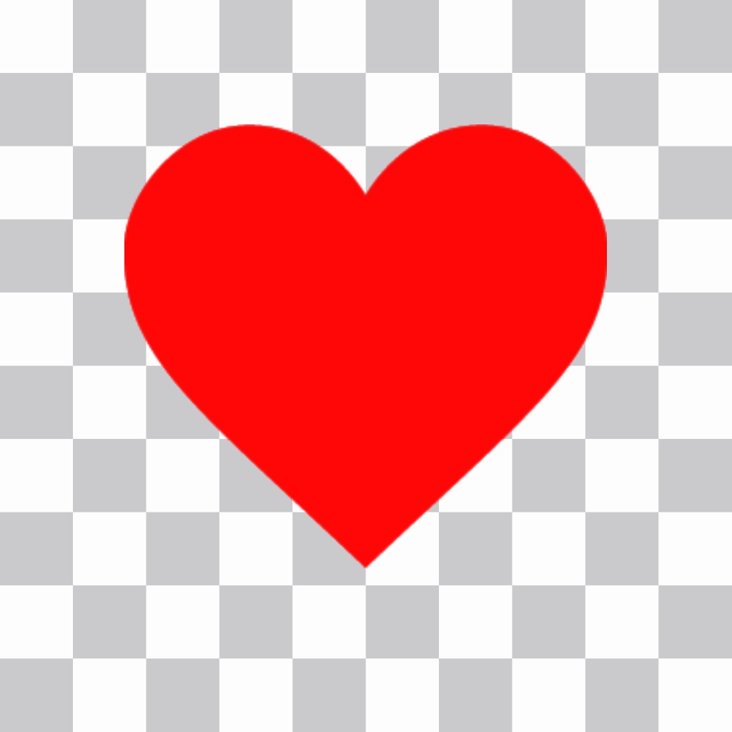 Añadir pegatina de corazones en tu foto online. ..