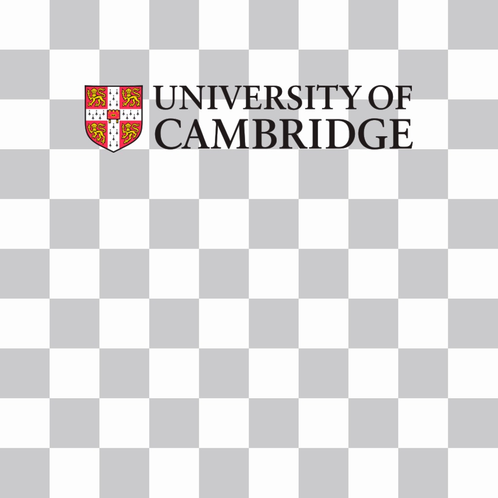Sticker con el logo de la Universidad de Cambridge ..