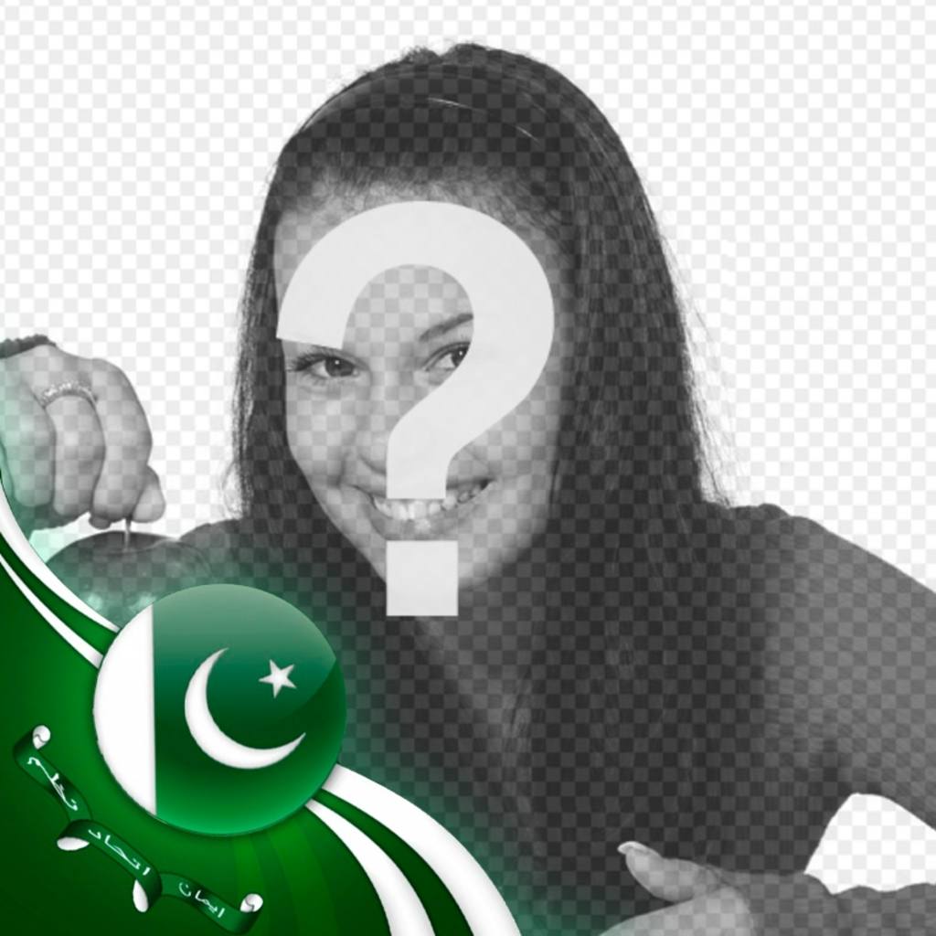 Pakistan bandera..