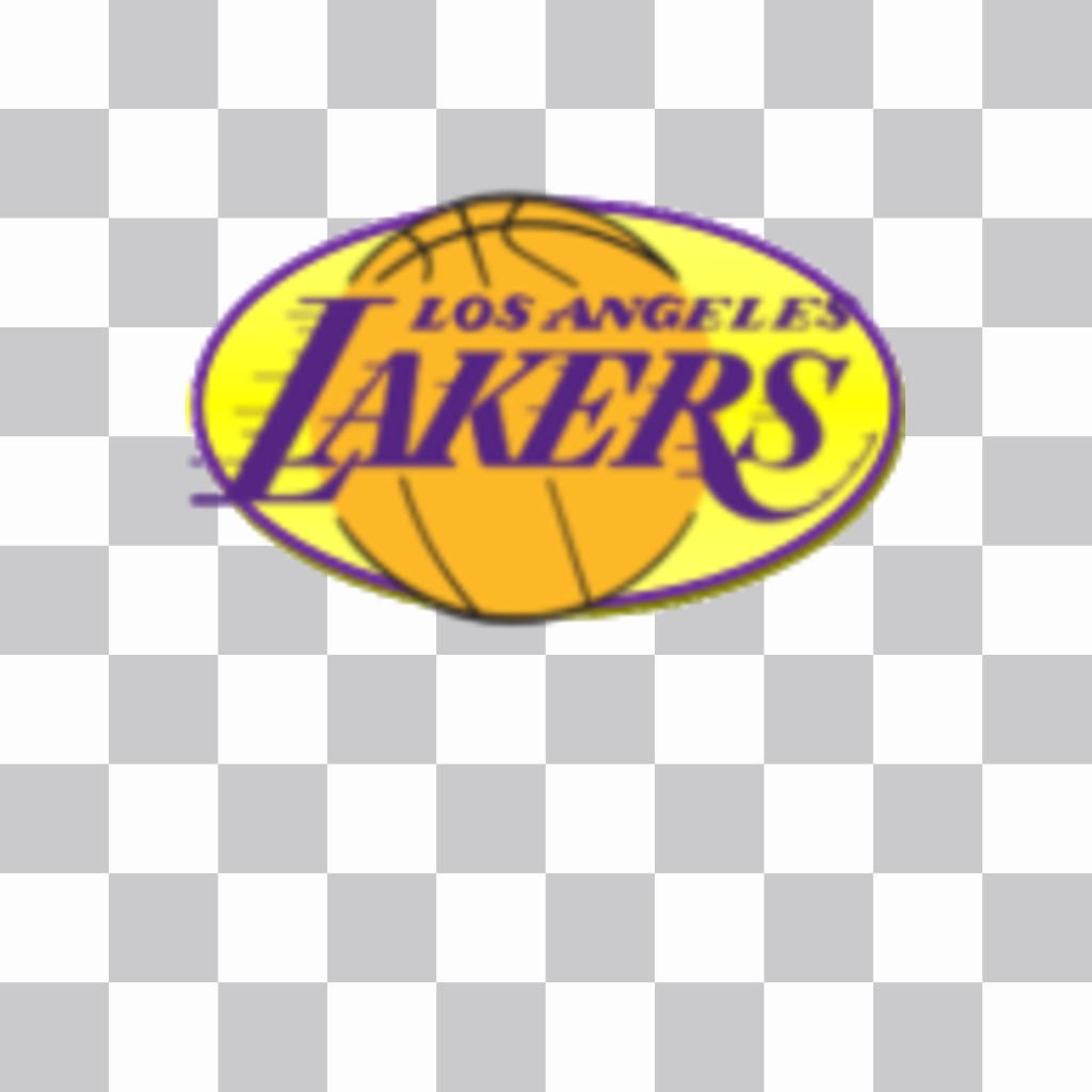 Pegatina con el logo de Los Angeles Lakers. ..