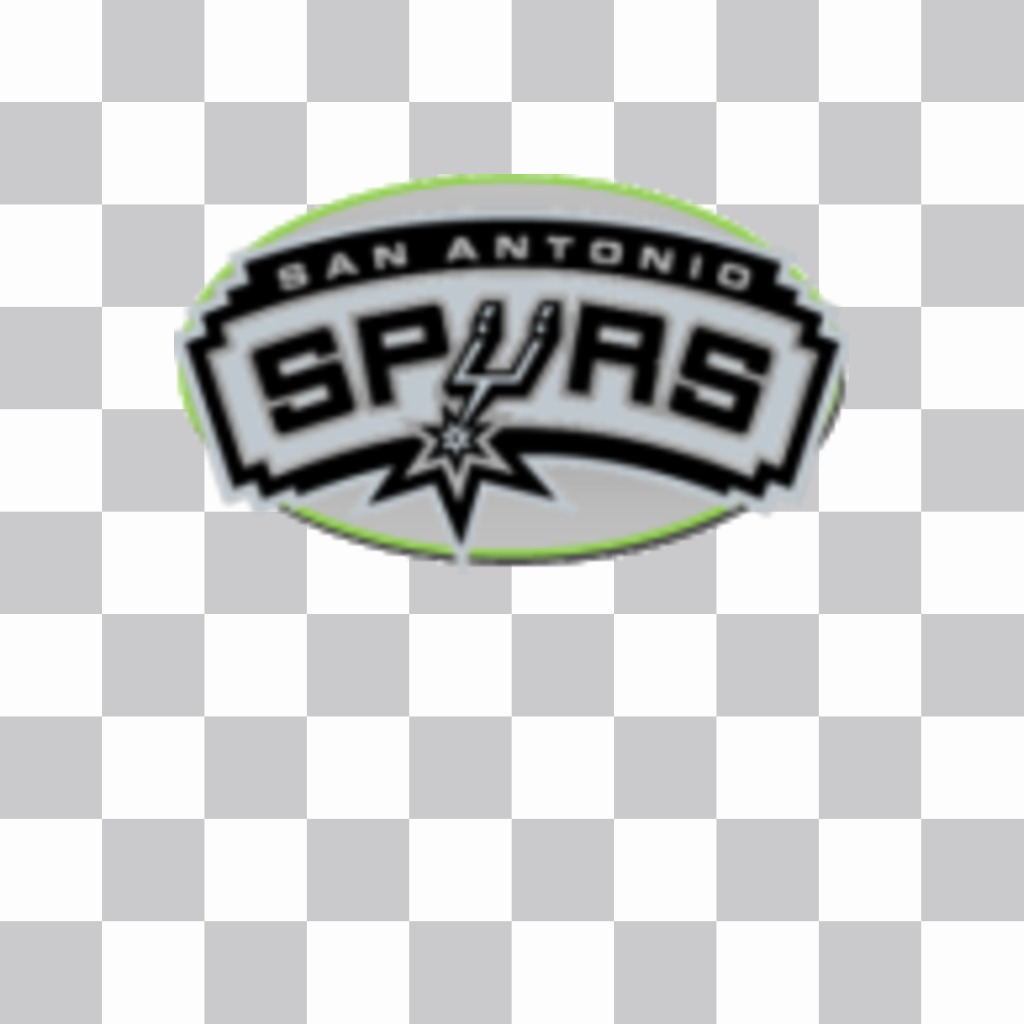 Sticker con el logo de los San Antonio Spurs. ..