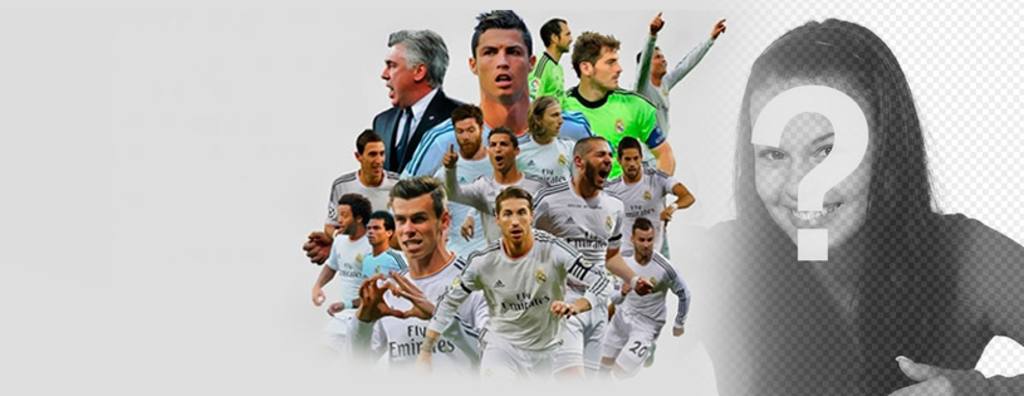 Foto de portada de Facebook con los jugadores del Real Madrid ..
