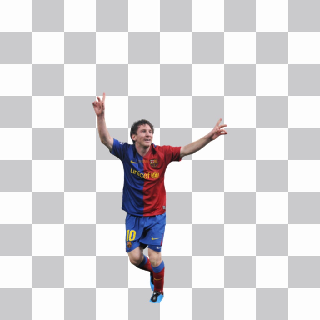 Pon a Messi en tus fotos con nuestro editor..