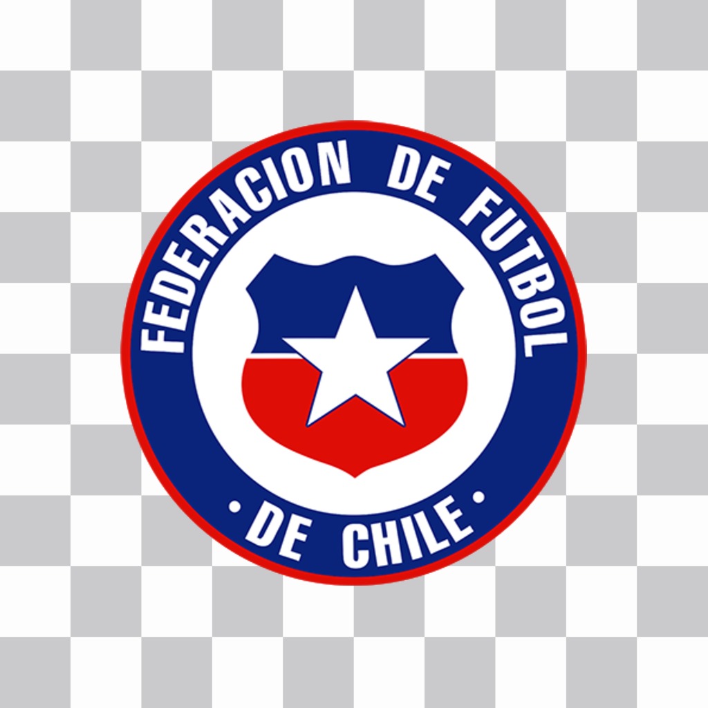 Logo de la Federación de Futbol de Chile para añadir a tus fotos ..