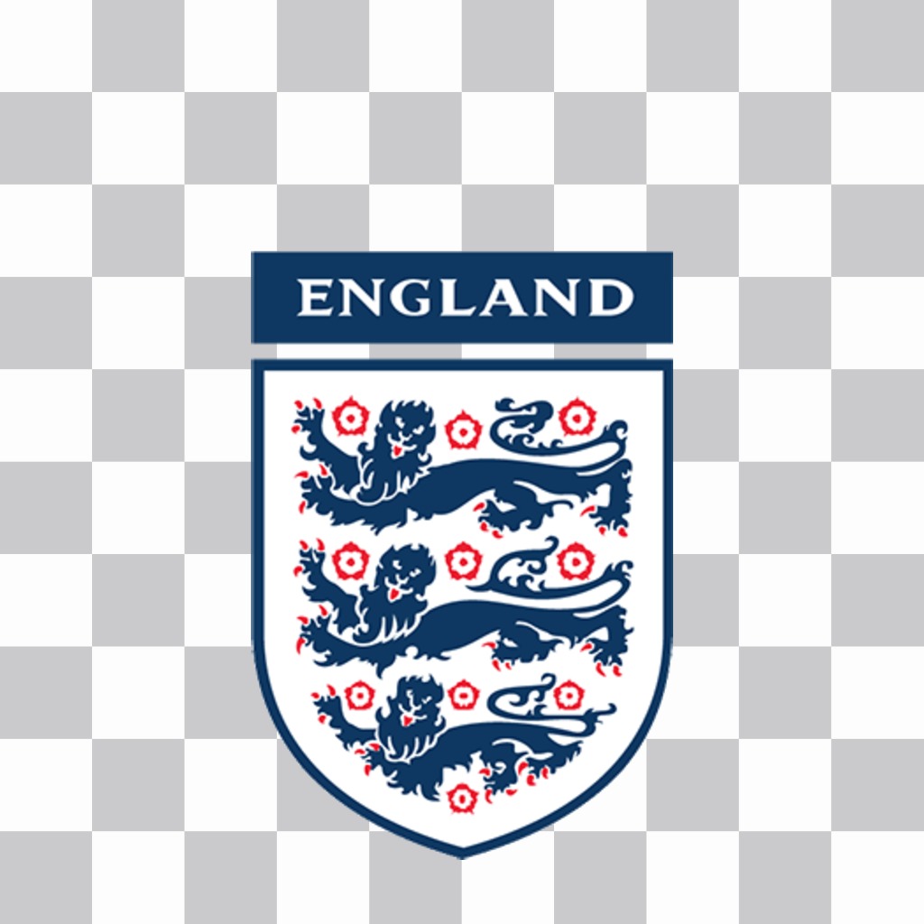 Pega el escudo de la selección de Inglaterra en tus fotos con este efecto ..