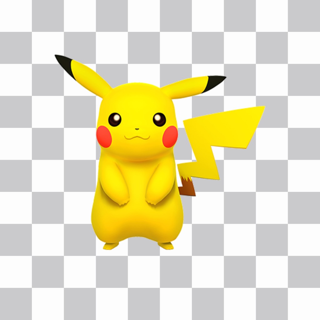 Pikachu en tus fotos con este fotomontaje editable y gratis ..