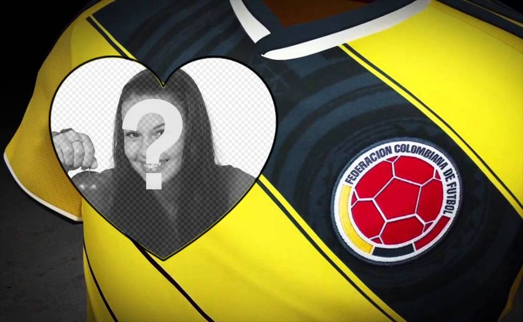 Fotomontaje online para editar y apoyar a la selección Colombiana de fútbol ..