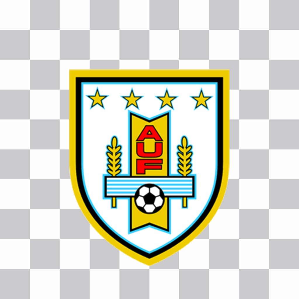 Fotomontaje para añadir el escudo de fútbol de Uruguay en tus imágenes ..