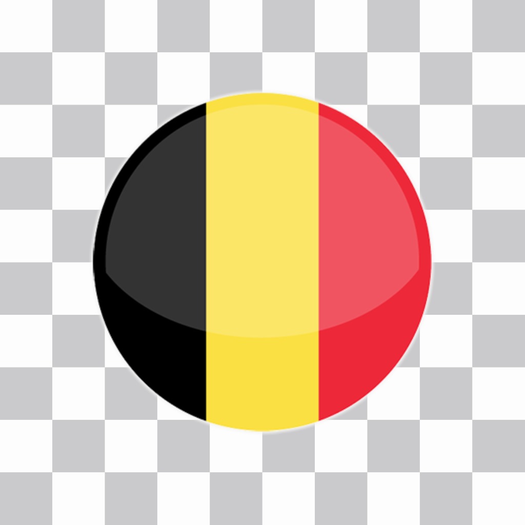 Botón de la bandera de Bélgica para decorar tus imágenes gratis ..