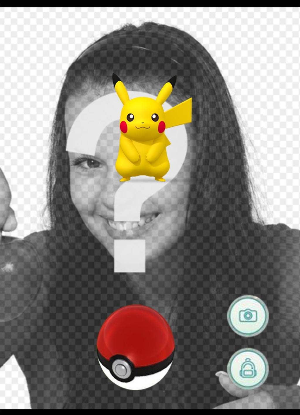 Fotomontaje con Pikachu de la aplicación Pokemon Go para poner tu foto ..