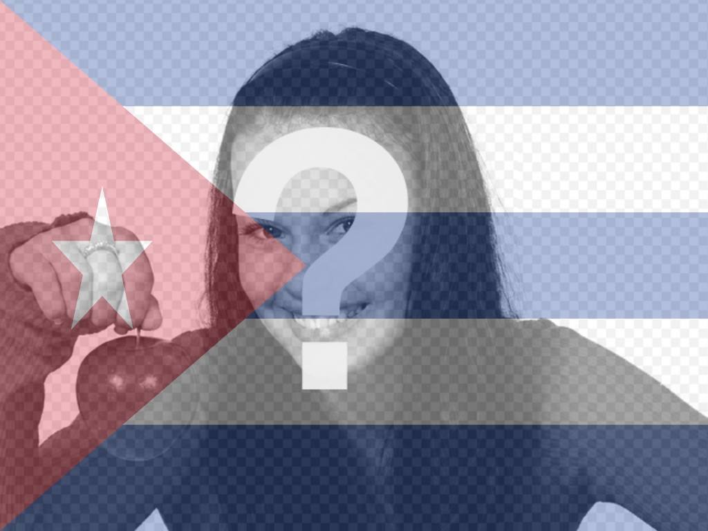 Collage para poner la bandera de Cuba junto con tu foto...