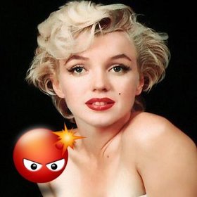 emoticono bomba roja punto explotar