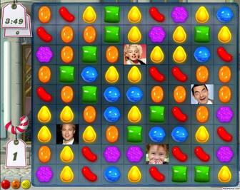 divertido collage anadir cuatro fotos juego candy crush