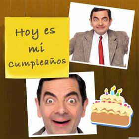 fotomontaje frase hoy cumpleanos fotos