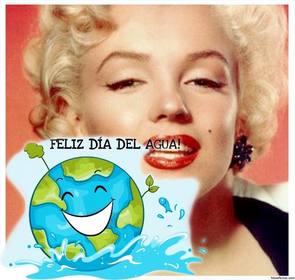 celebra dia agua efecto subir foto