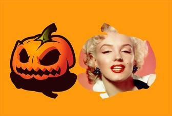 collage poner foto calabaza