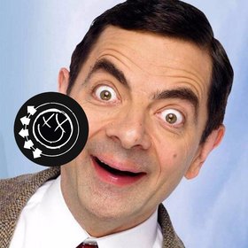 logo famosa banda blink 182 puedes pegar fotos
