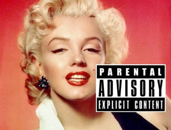 montaje poner rotulo parental advisory explicit content fotos informar foto subida tono