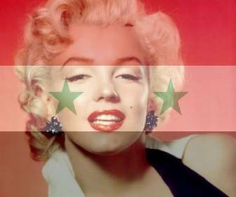 fotomontaje bandera siria foto