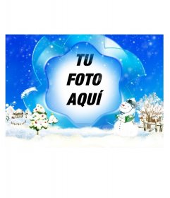 Edita tu foto desde esta página con esta plantilla para hacer una tarjeta