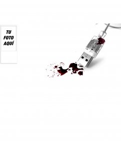 Fondo de pantalla para twitter para poner tu foto de ubs con sangre