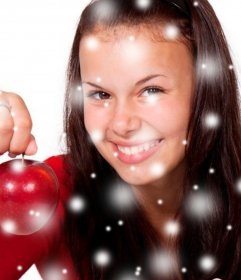 Filtro de pequeñas luces blancas para destacar tus fotos online 