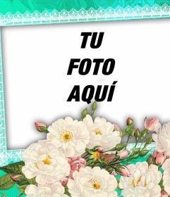 Flores blancas para que decores tus imágenes favoritas - Fotoefectos