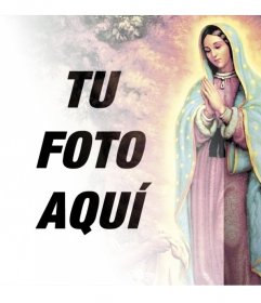 Fotomontajes con imágenes de la Virgen de Guadalupe - Fotoefectos