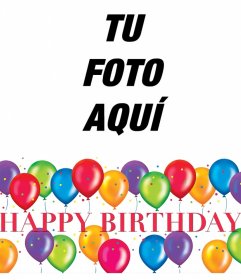 Árbol genealógico temporal constructor Marco de fiesta de cumpleaños para editar con tu foto gratis - Fotoefectos