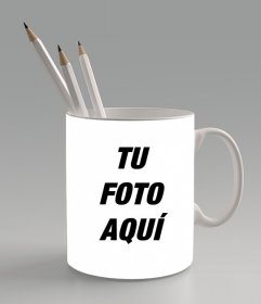 Crea fotomontaje subiendo una y poniéndola sobre una taza - Fotoefectos