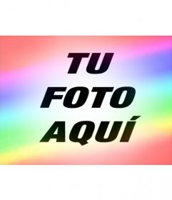 Filtro para fotos de luces de colores rojo, lila azul y amarillo