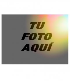 Filtro para fotos de luces de colores anaranjados para aplicar a tus fotos