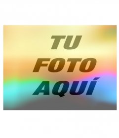 Efecto de luces de colores para poner en tus fotos