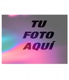 Filtro de colores efecto luminoso