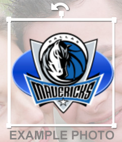 Pegatina con el logo de los Dallas Mavericks