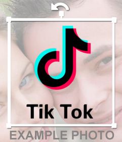Poner el logo de TikTok en tu foto online - Fotoefectos