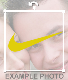 Logotipo de la marca Nike par insertar en tus fotos