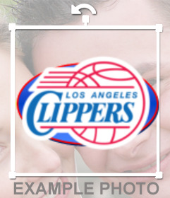 Pegatina de la NBA con el logo de Los Angeles Clippers