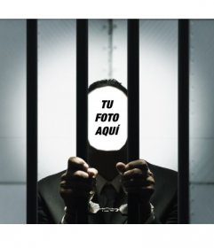 Fotomontaje para poner la foto que tu quieras de hombre en prisión 