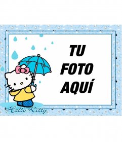 Marco de fotos de Hello Kitty 