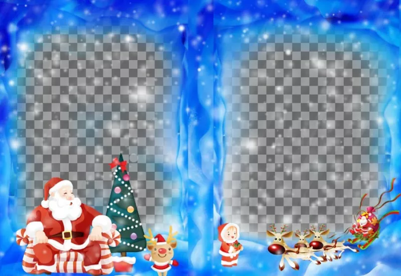 Montajes de fotos con motivos navideños - Fotoefectos Montajes de fotos con motivos navideños - Fotoefectos