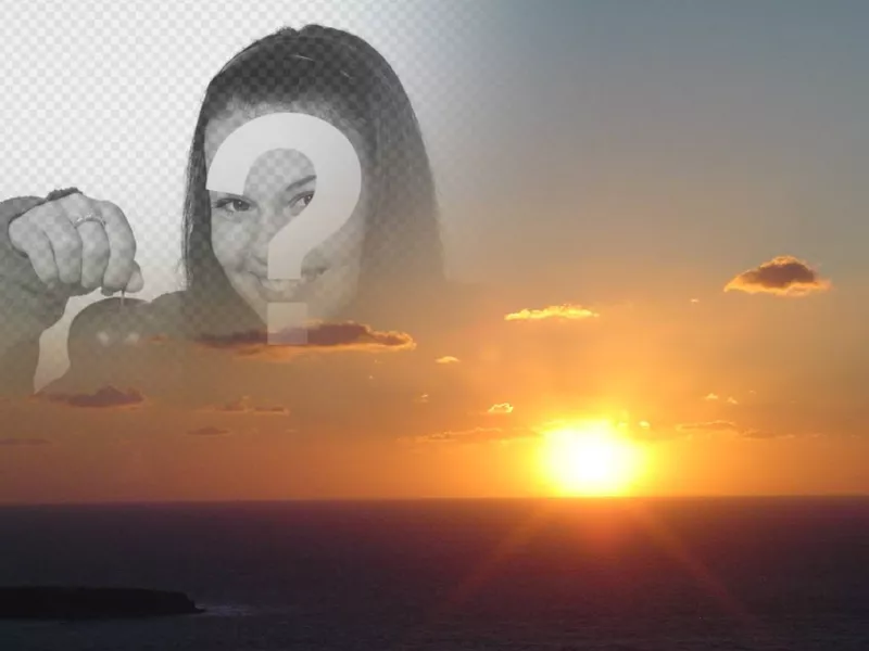 Con este fotomontaje, podrás editar una puesta de sol en la costa, haciendo un collage con un recorte de tu fotografía. Ideal para..