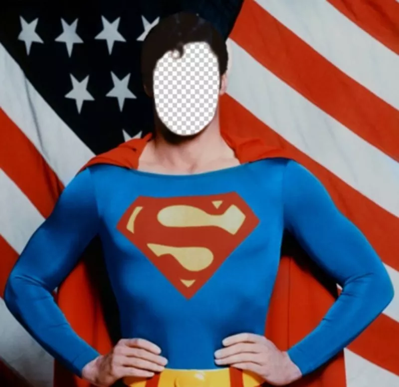 Conviértete en Superman con este fotomontaje para editar con tu foto ..