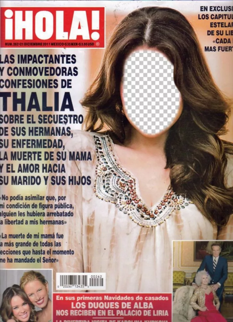 Portadas de revistas personalizadas para poner fotos - Fotoefectos