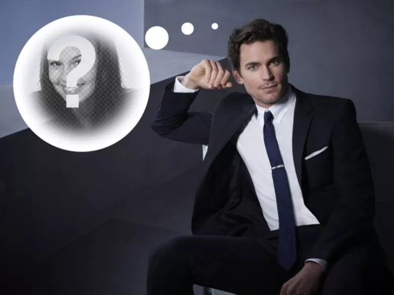 Fotomontaje con Matt Bomer, el esperado Christian Grey en la versión cinematográfica del libro *50 sombras de Grey* en la que aparecerá pensando en..