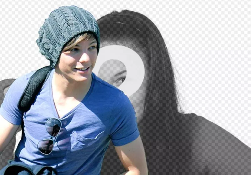 Fotomontaje con Louis Tomlinson de One Direction...